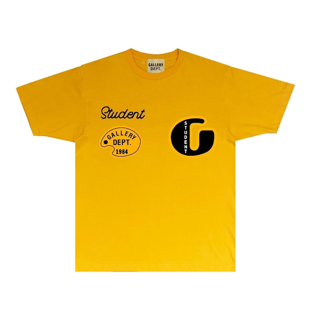Gallery Dept T Shirt Retro Printed Loose Short-Sleeved Shirt (part2)