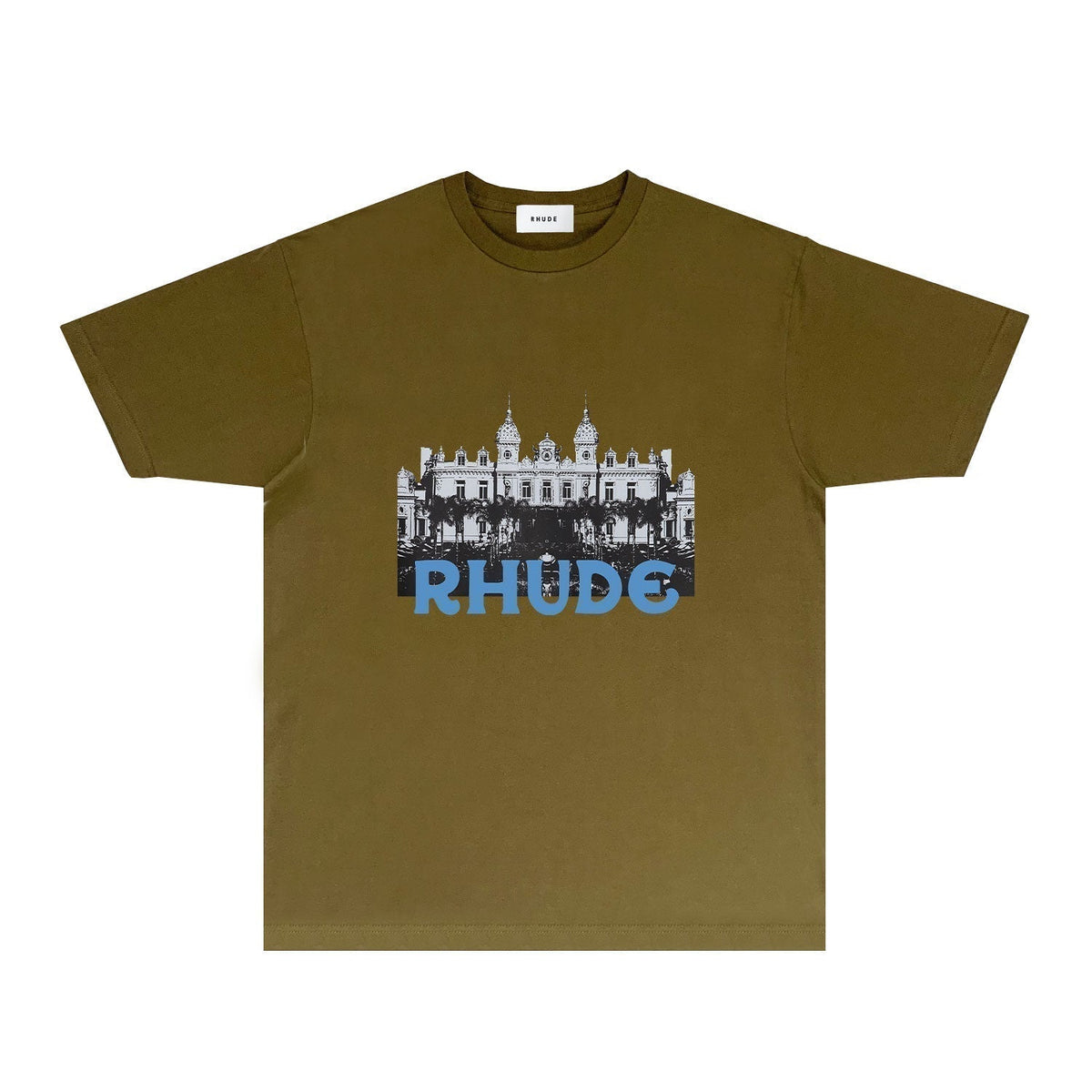 Rhude T-shirts Printed Trendy Pure Cotton