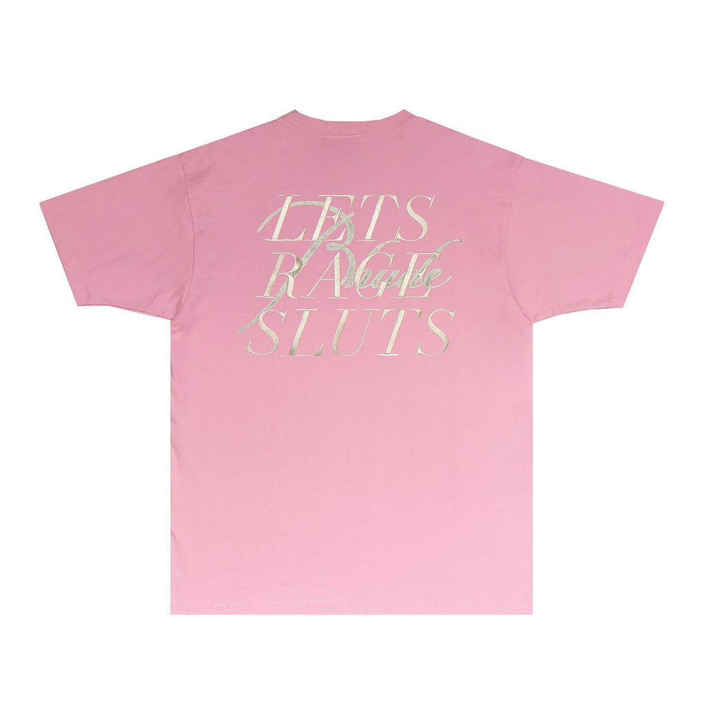 Rhude T-shirts Printed Trendy Pure Cotton