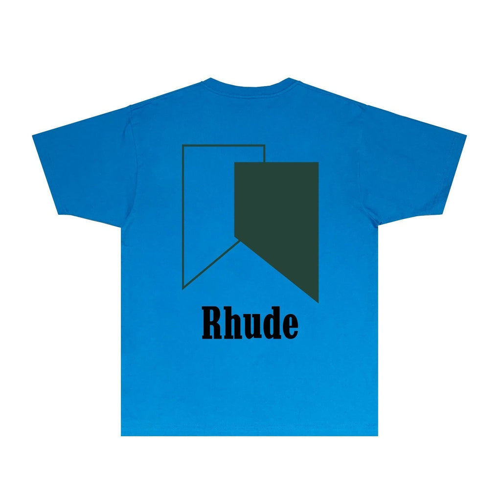 Rhude T-shirts Printed Trendy Pure Cotton