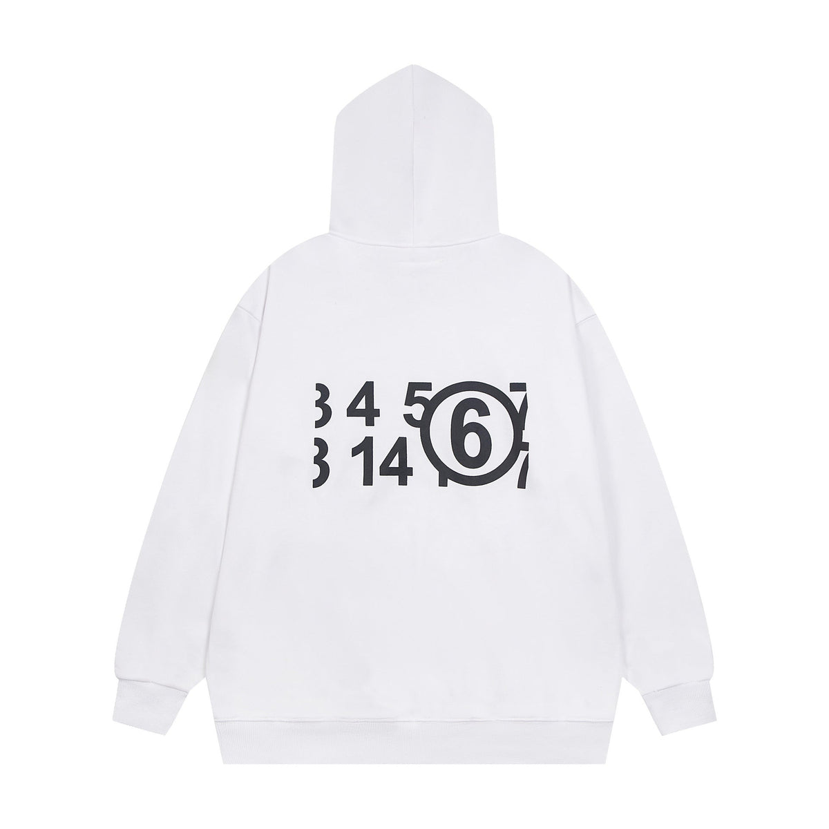 Maison Margiela Hoodie Crew Neck Loose Hooded Sweater