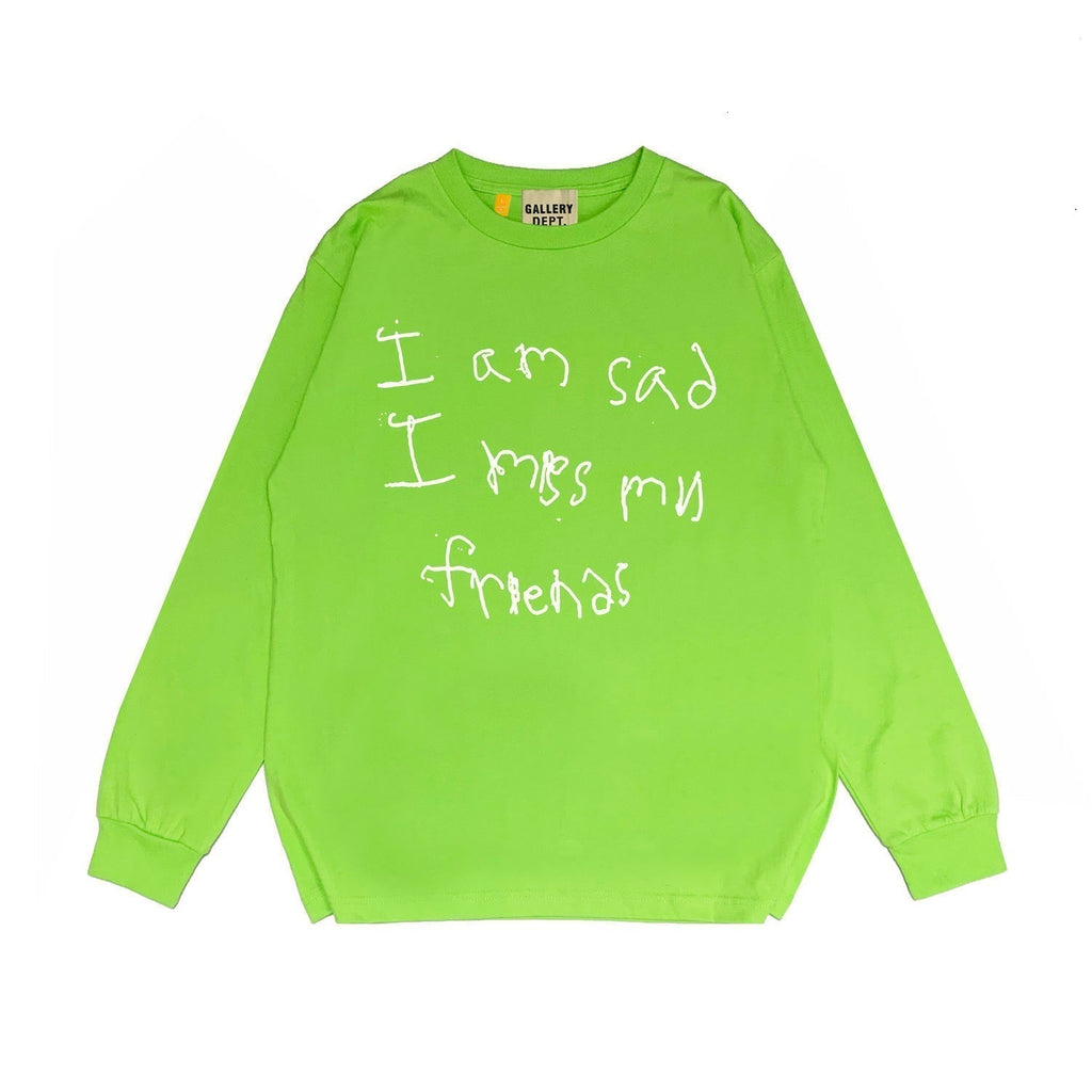 Gallery Dept Long Sleeved Shirt Fashion Brand Long Sleeve Long-Sleeved T-shirt Blouse