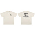 Gallery Dept T-Shirt Alphabet Slogan Short Sleeve T-Shirt