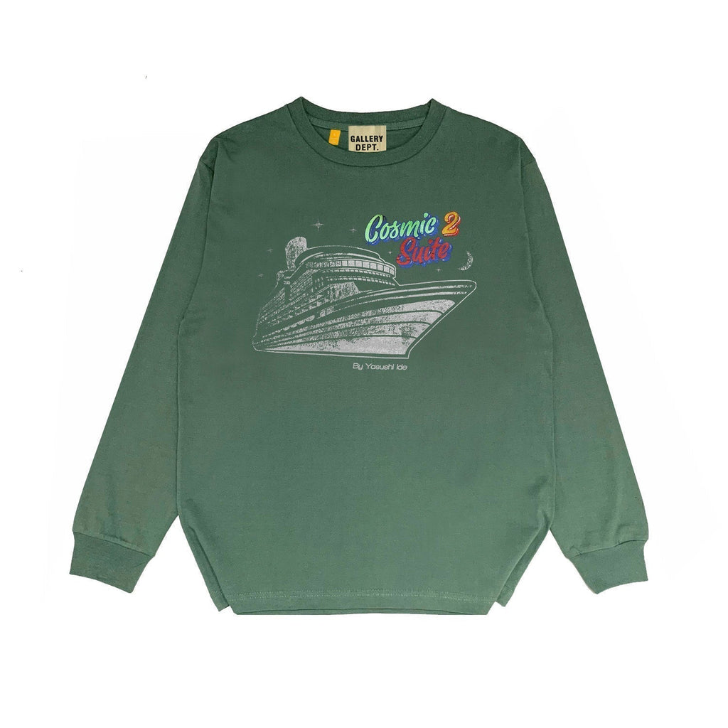 Gallery Dept Long Sleeved Shirt Fashion Brand Long Sleeve Long-Sleeved T-shirt Blouse