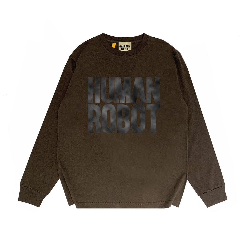 Gallery Dept Long Sleeved Shirt Fashion Brand Long Sleeve Long-Sleeved T-shirt Blouse