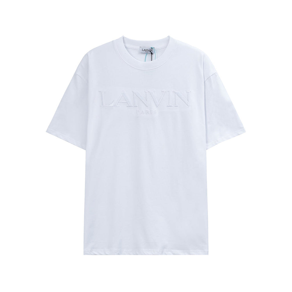 Gallery Dept T-Shirt Joint Letter Logo Embroidery Short Sleeve T-Shirt