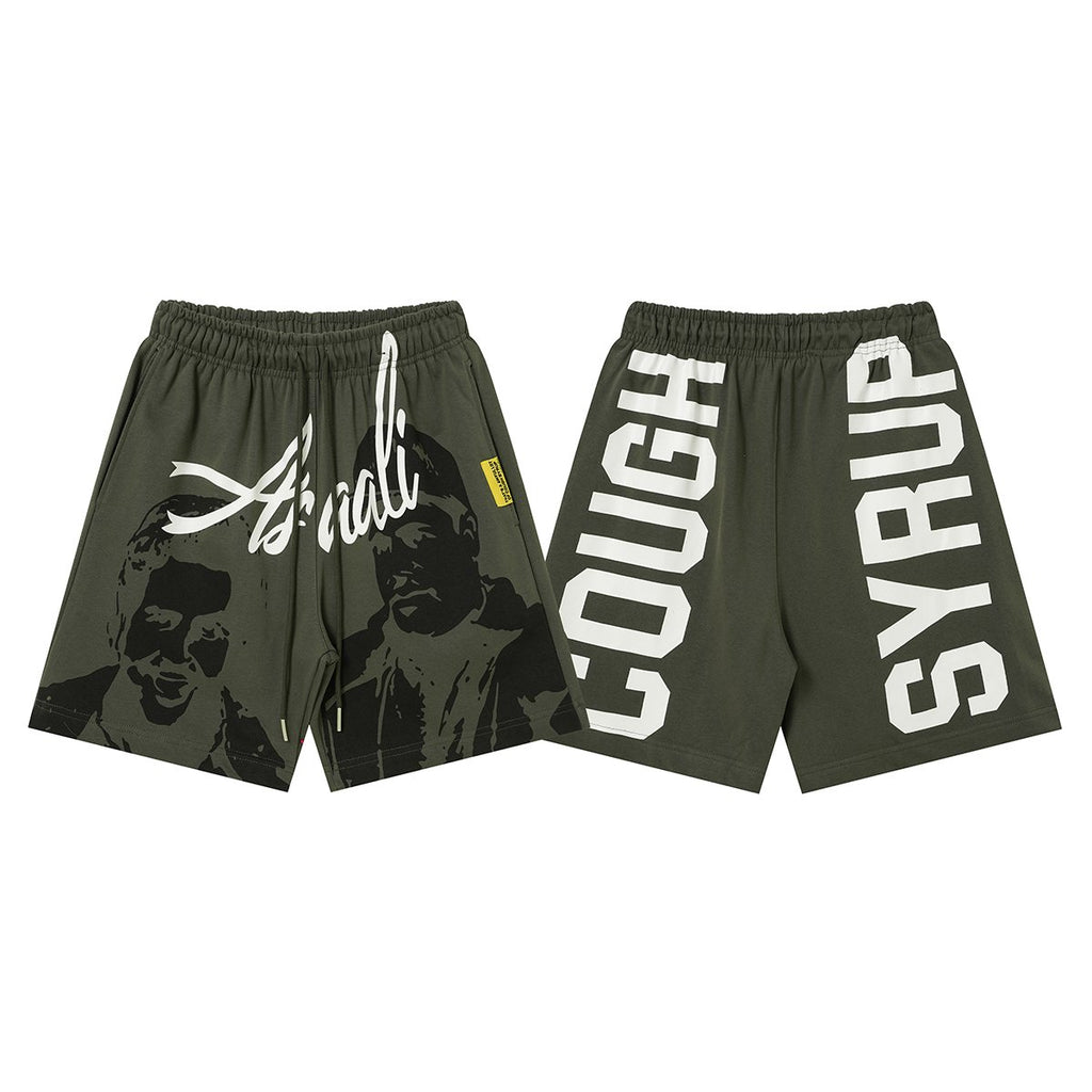THAT'S A AWFUL LOT OF COUGH SYRUP Portrait Graphic Shorts ¡ª front