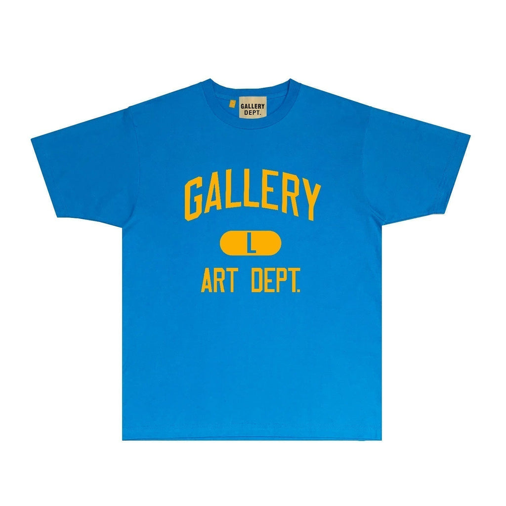 Gallery Dept T Shirt Retro Printed Loose Short-Sleeved Shirt (part2)