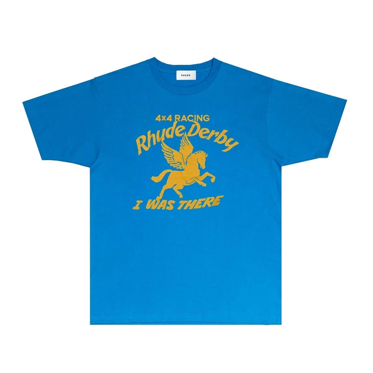 Rhude T-shirts Printed Trendy Pure Cotton