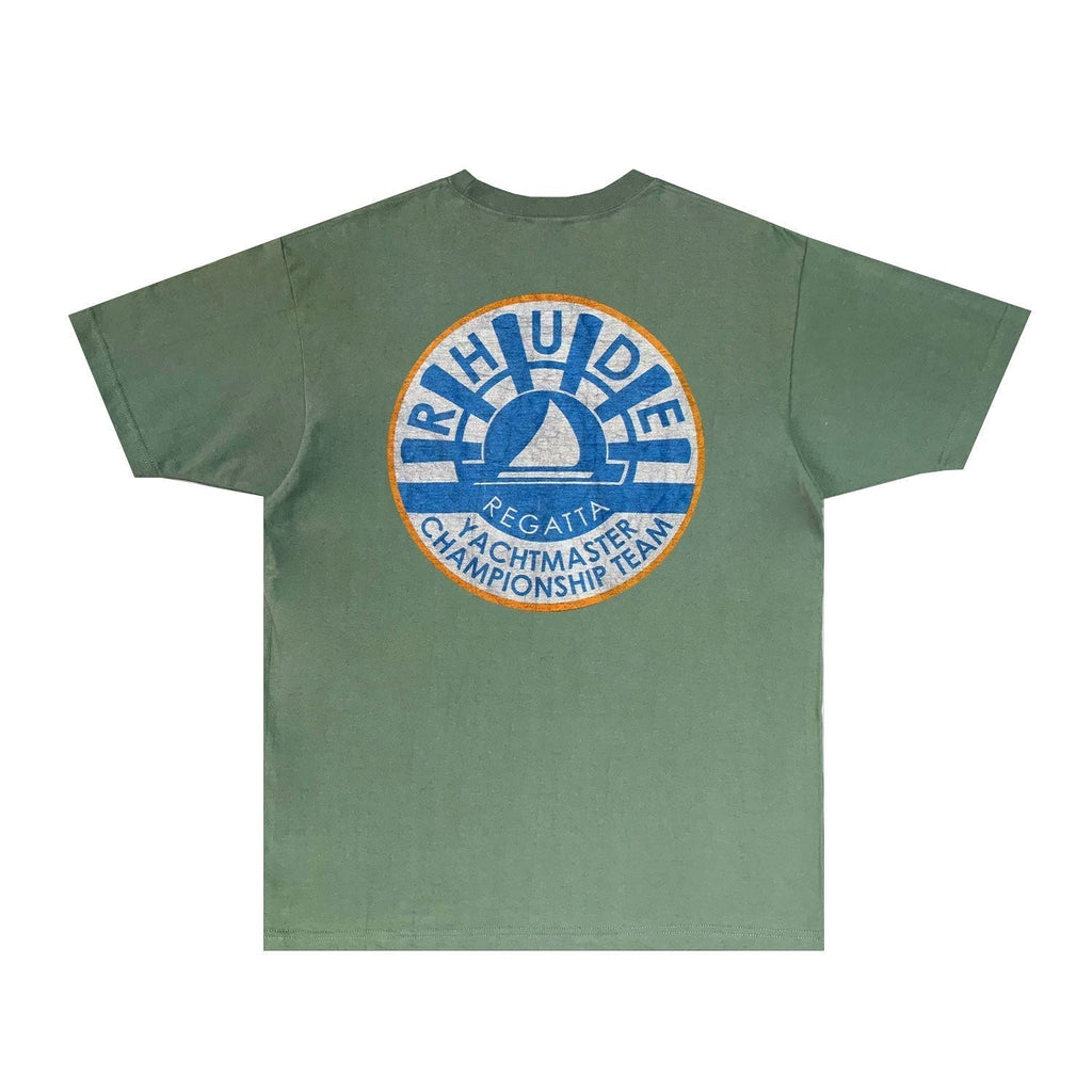 Rhude T-shirts Printed Trendy Pure Cotton