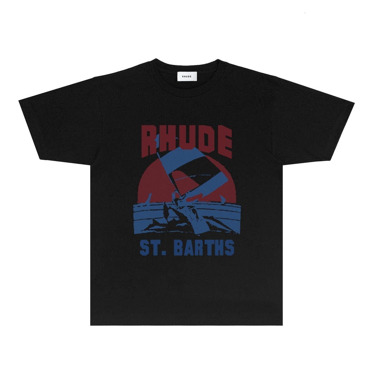 Rhude T-shirts Printed Trendy Pure Cotton
