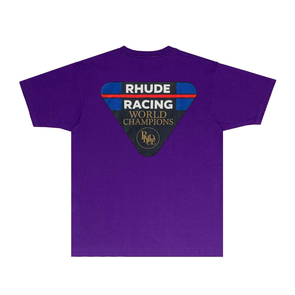 Rhude T-shirts Printed Trendy Pure Cotton